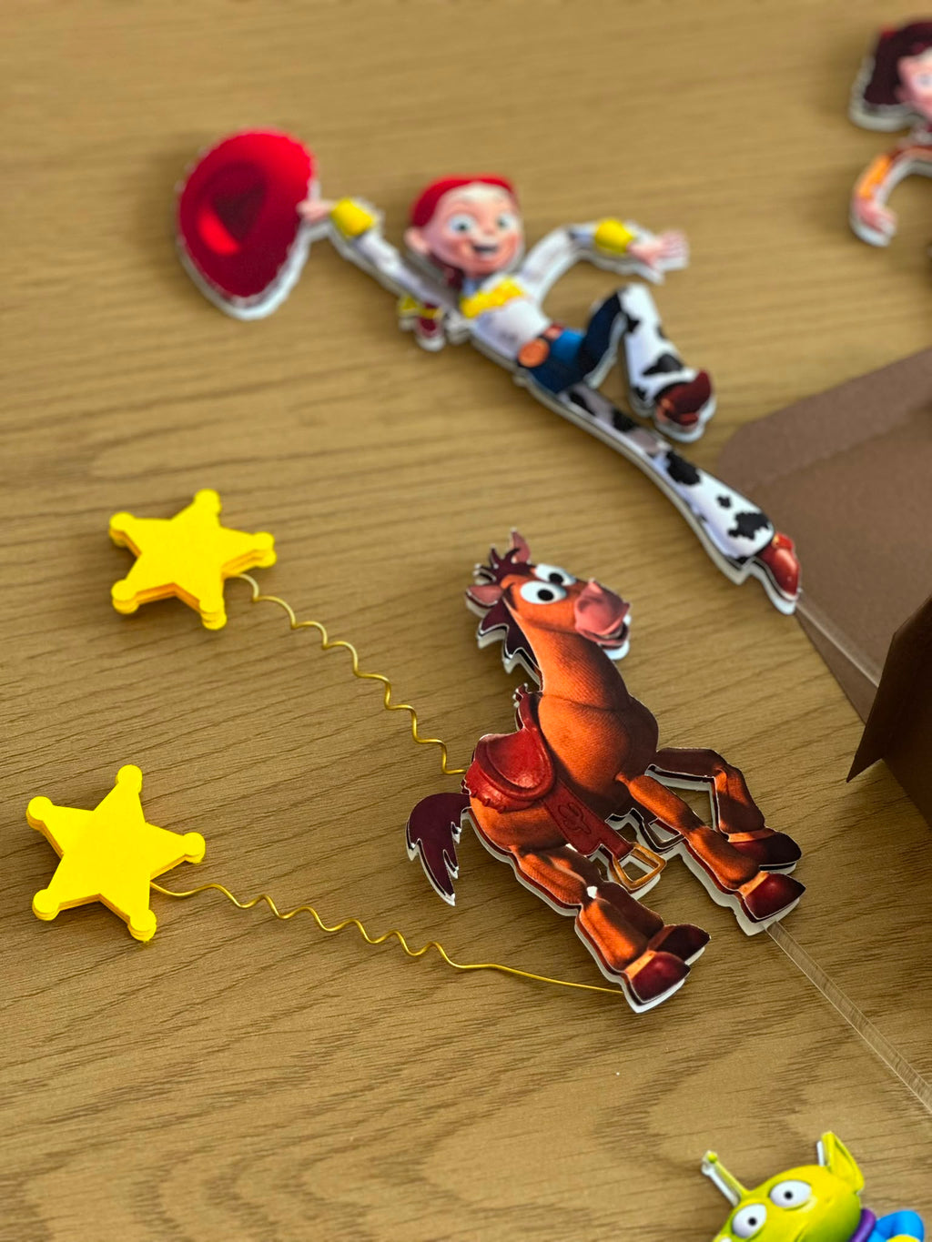 Toy Story Cake Topper Personalized | Custom Name & Age | Birthday Cake Decoration